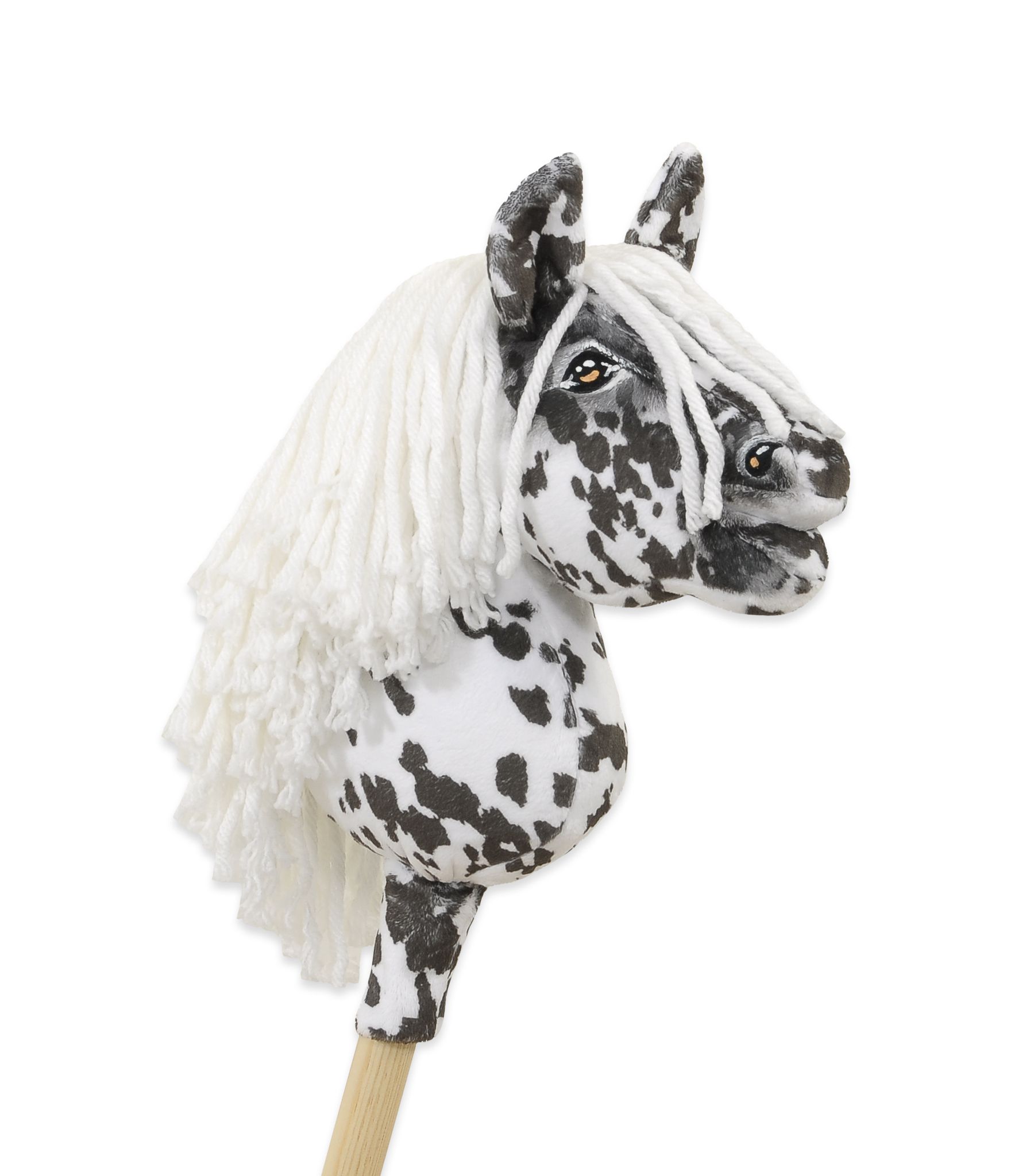 Super Hobby Horse Premium kepphobune A5 – leopard, valge lakk - Pilt 4