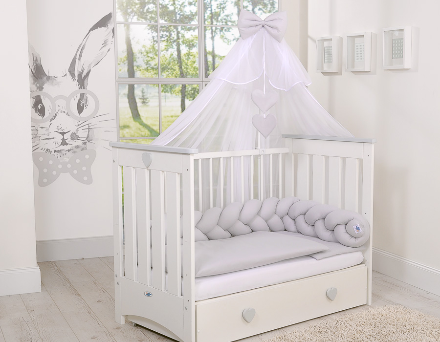 Puidust beebivoodi Lorenzo III 120 × 60 cm - Pilt 4