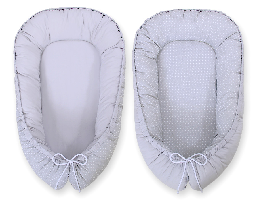 Kahepoolne beebipesa BOBONO Premium Cocoon täpilise mustriga - Pilt 2