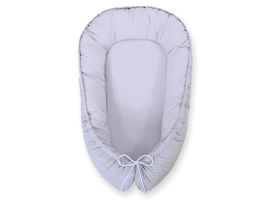 Kahepoolne beebipesa BOBONO Premium Cocoon täpilise mustriga - Pilt 6