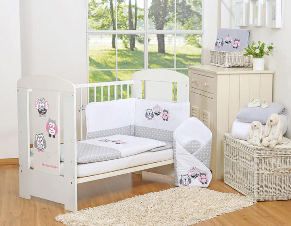 Beebivoodipesu komplekt 135 × 100 cm voodipehmendusega