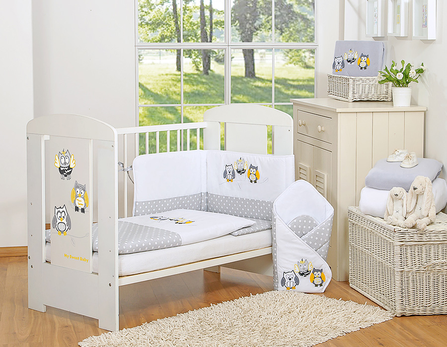 Beebivoodipesu komplekt koos voodipehmendusega, 3-osaline