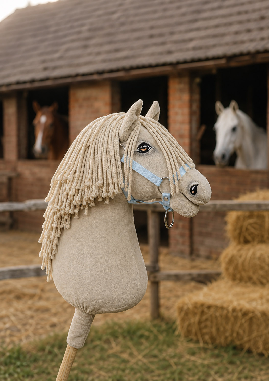 Super Hobby Horse Premium kepphobune A3 – cremello - Pilt 4