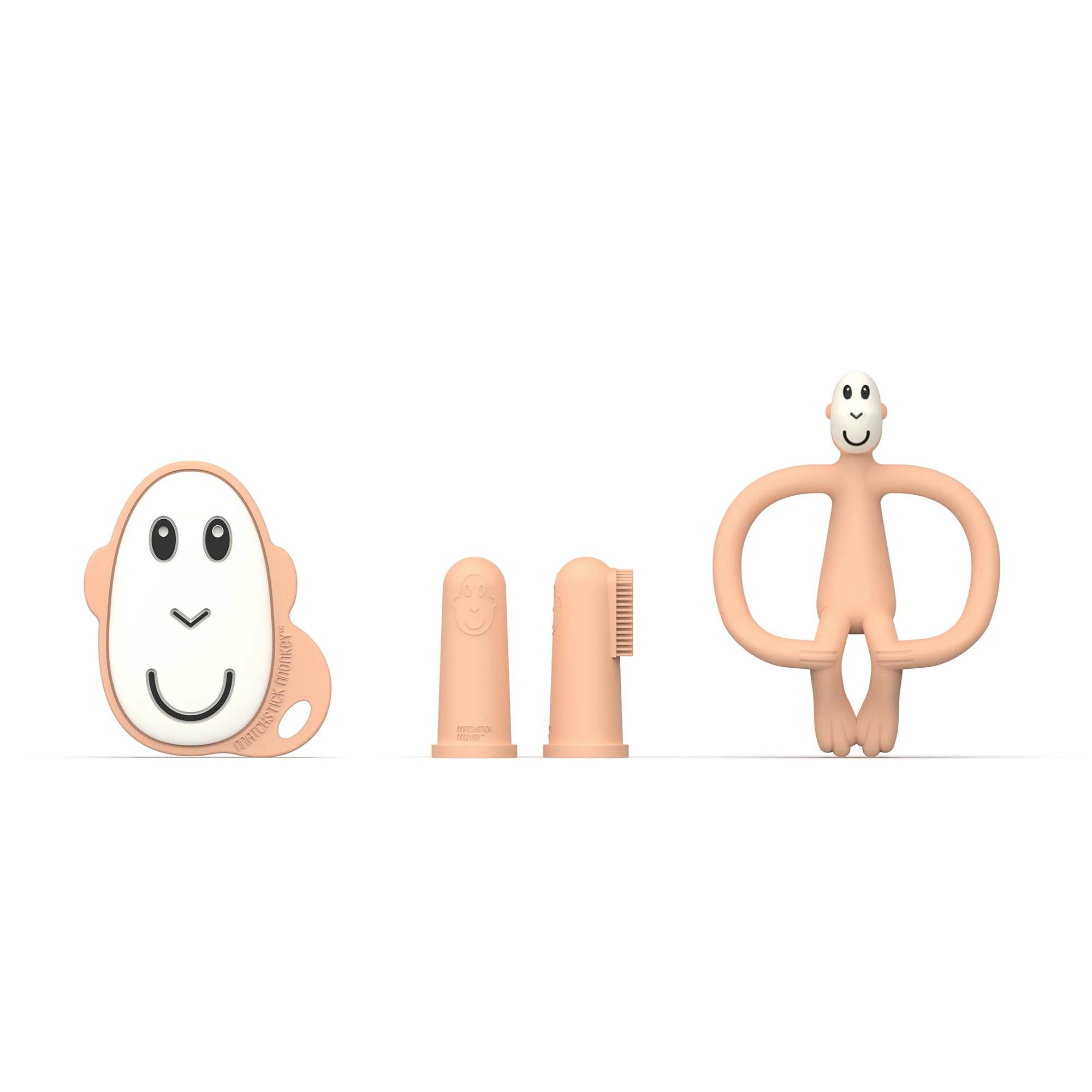 Matchstick Monkey Starter Set näpuhambahari ja närimislelud