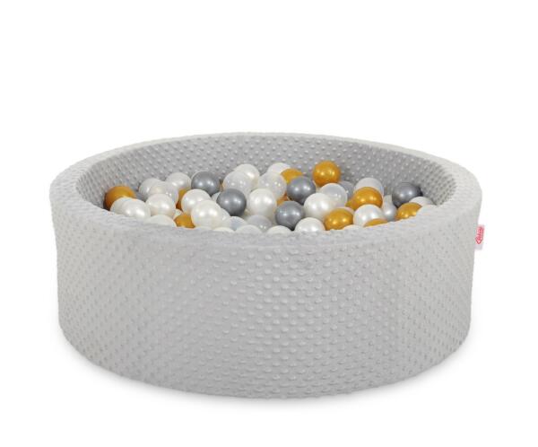 Minky pallimeri 30 cm külgedega, 200 palliga