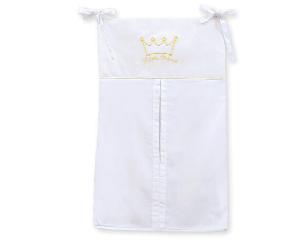 Mähkmetasku Little Prince/Princess, valge