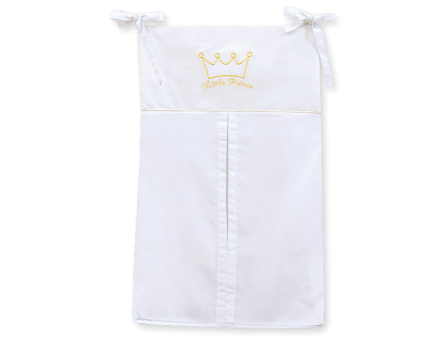 Mähkmetasku Little Prince/Princess, valge