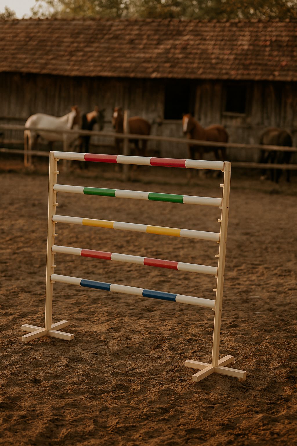 Hüppetakistus kepphobusele 120 cm - Pilt 3