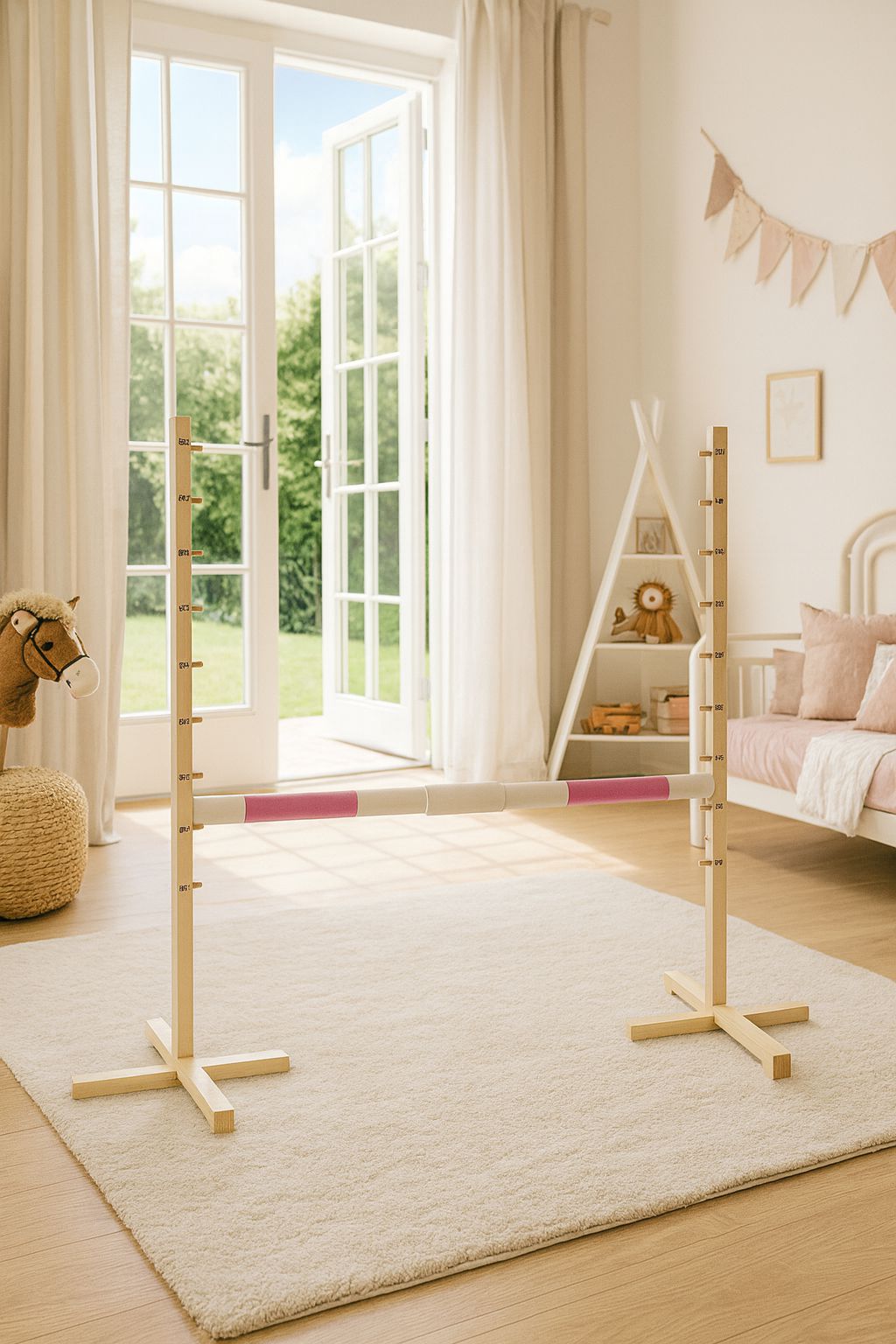 Hüppetakistuse varulatt kepphobusele 160 cm - Pilt 3