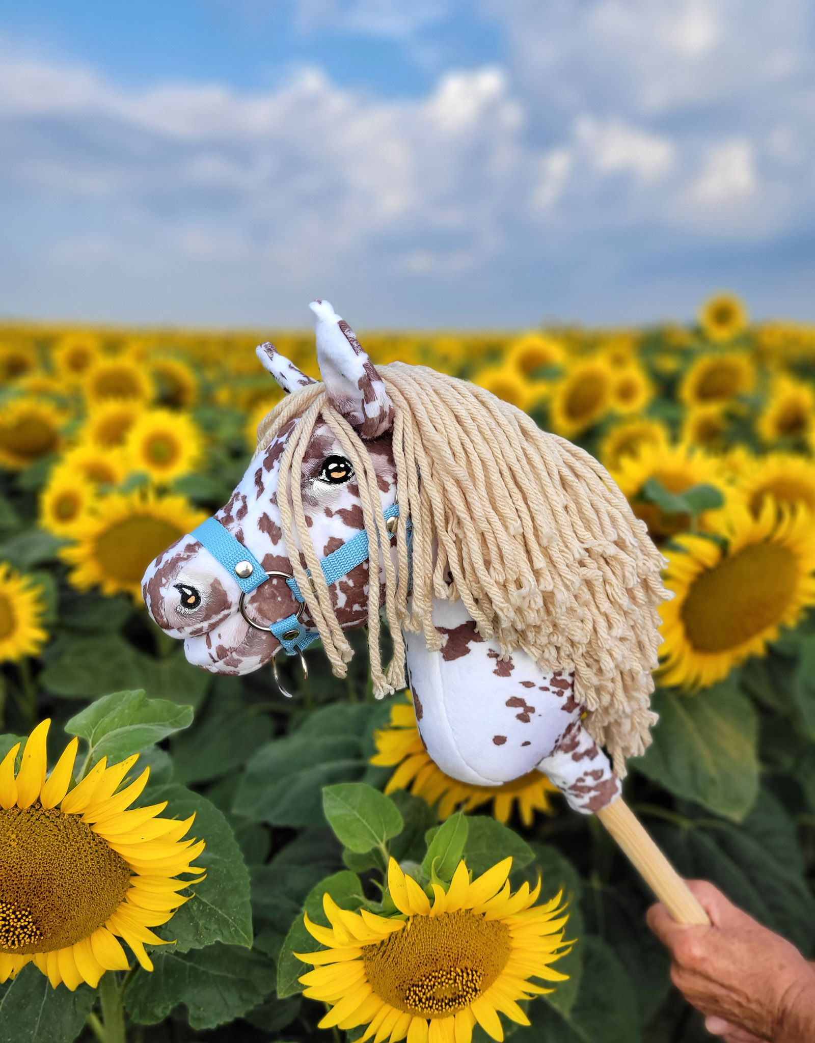 Super Hobby Horse Premium kepphobune A4 – pruun leopard, beež lakk - Pilt 5