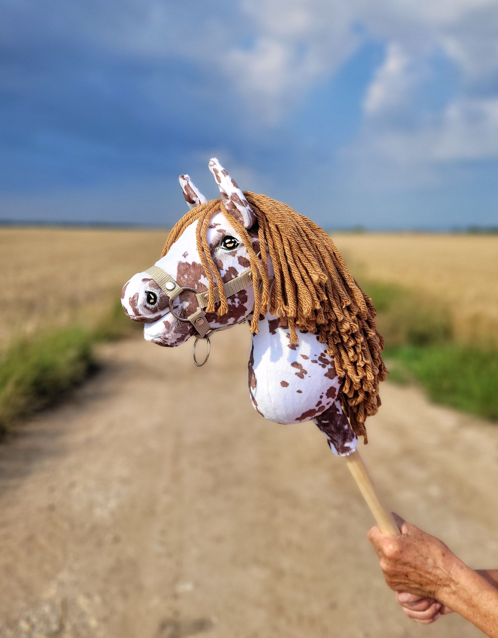Super Hobby Horse Premium kepphobune A4 – leopard, pruun lakk - Pilt 8