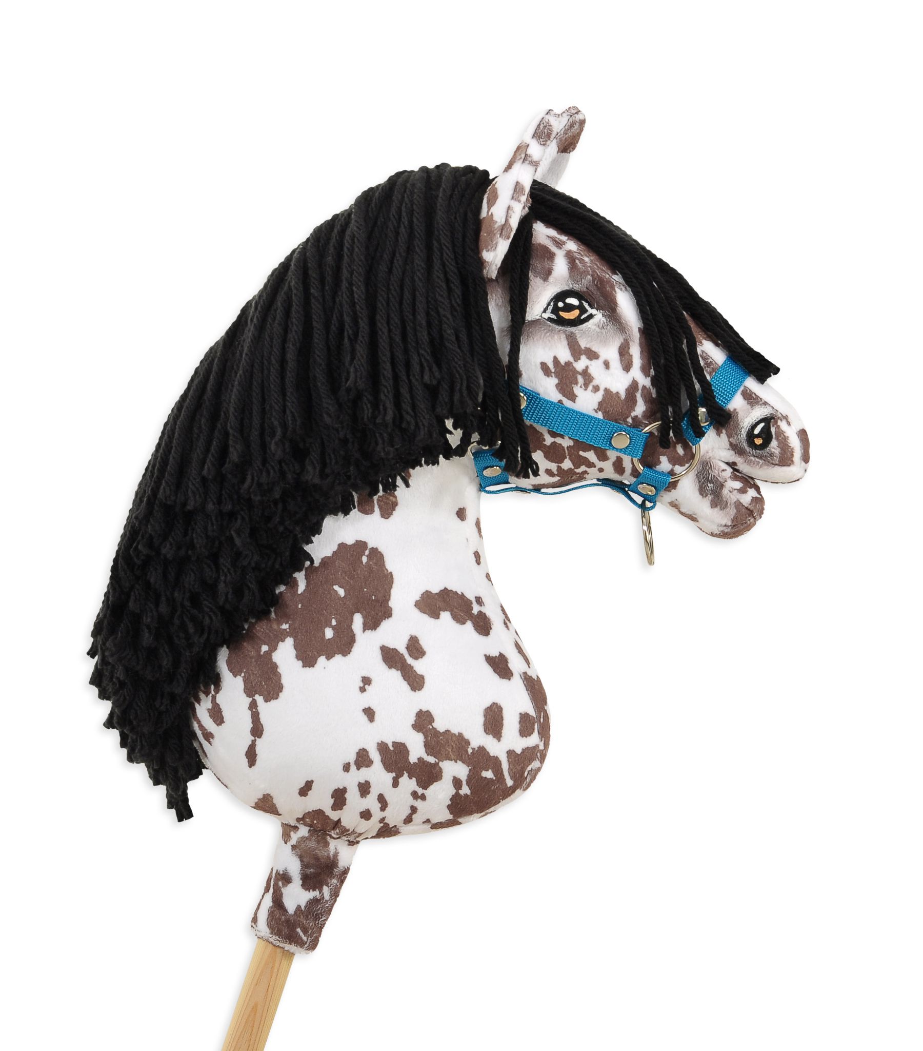 Super Hobby Horse Premium kepphobune A3 – pruun leopard, must lakk - Pilt 2