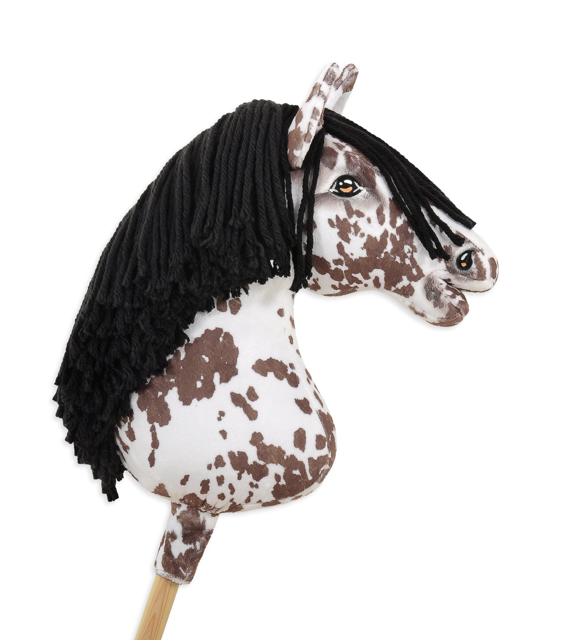Super Hobby Horse Premium kepphobune A3 – pruun leopard, must lakk - Pilt 3