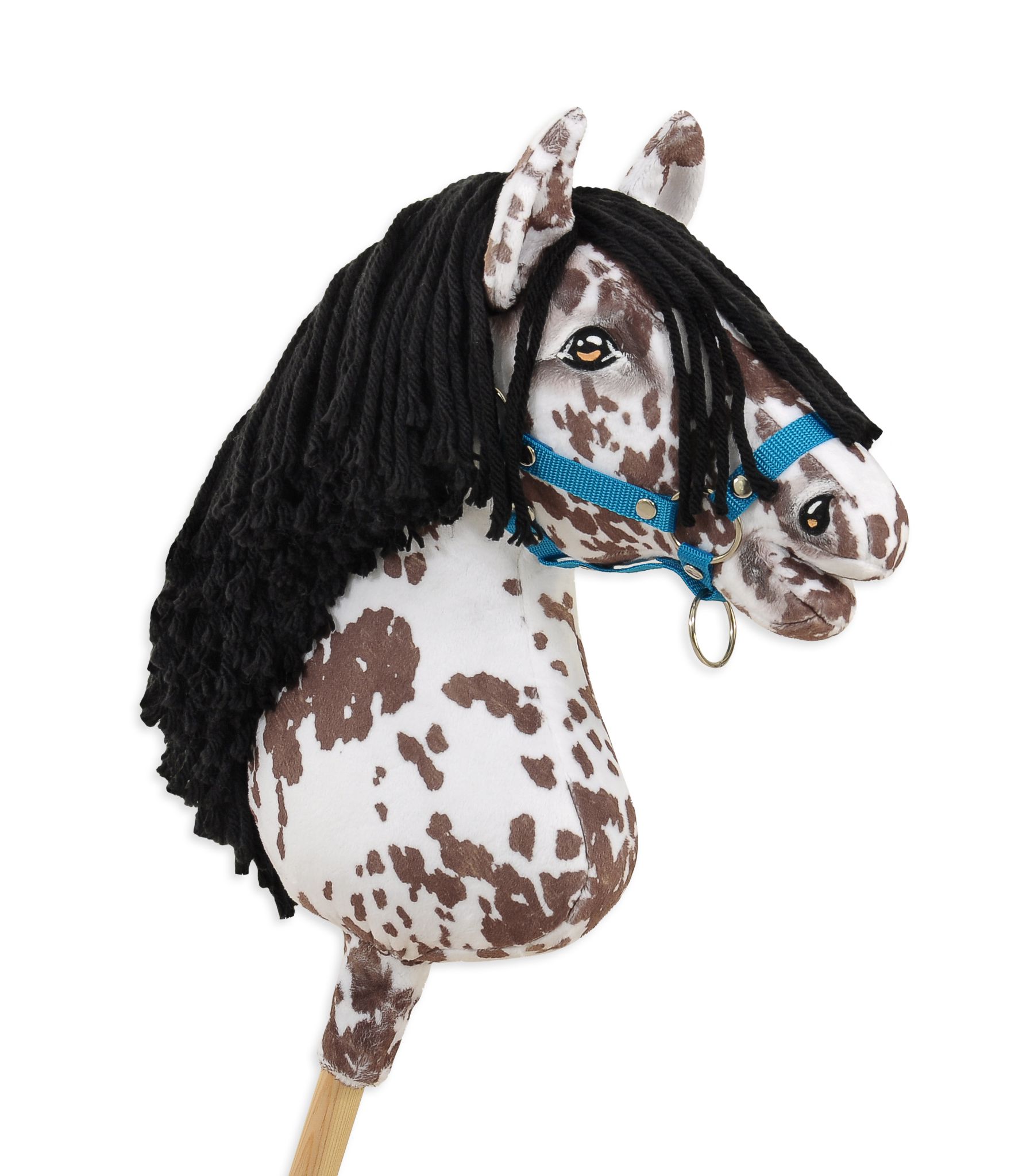 Super Hobby Horse Premium kepphobune A3 – pruun leopard, must lakk - Pilt 4
