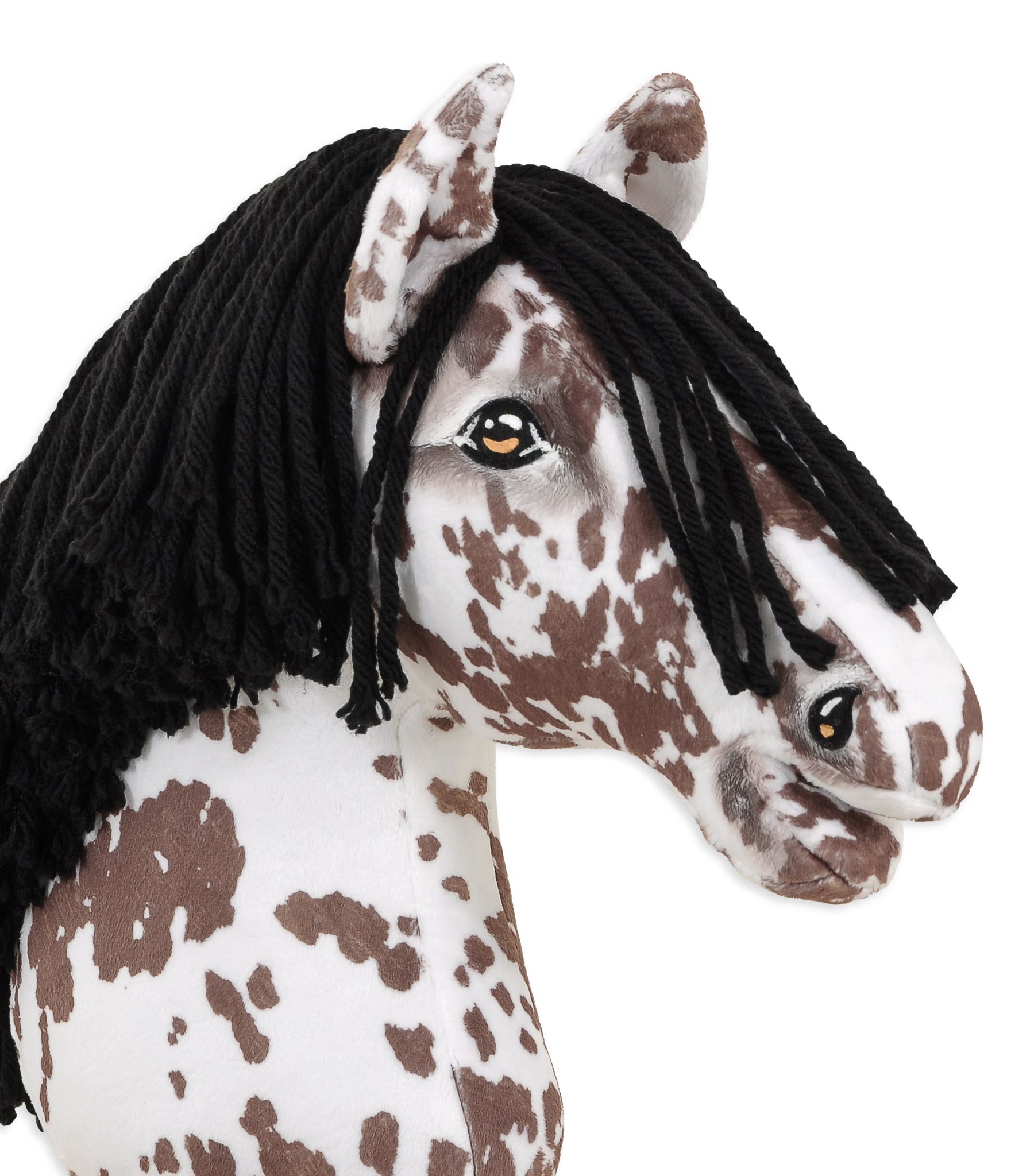Super Hobby Horse Premium kepphobune A3 – pruun leopard, must lakk - Pilt 5
