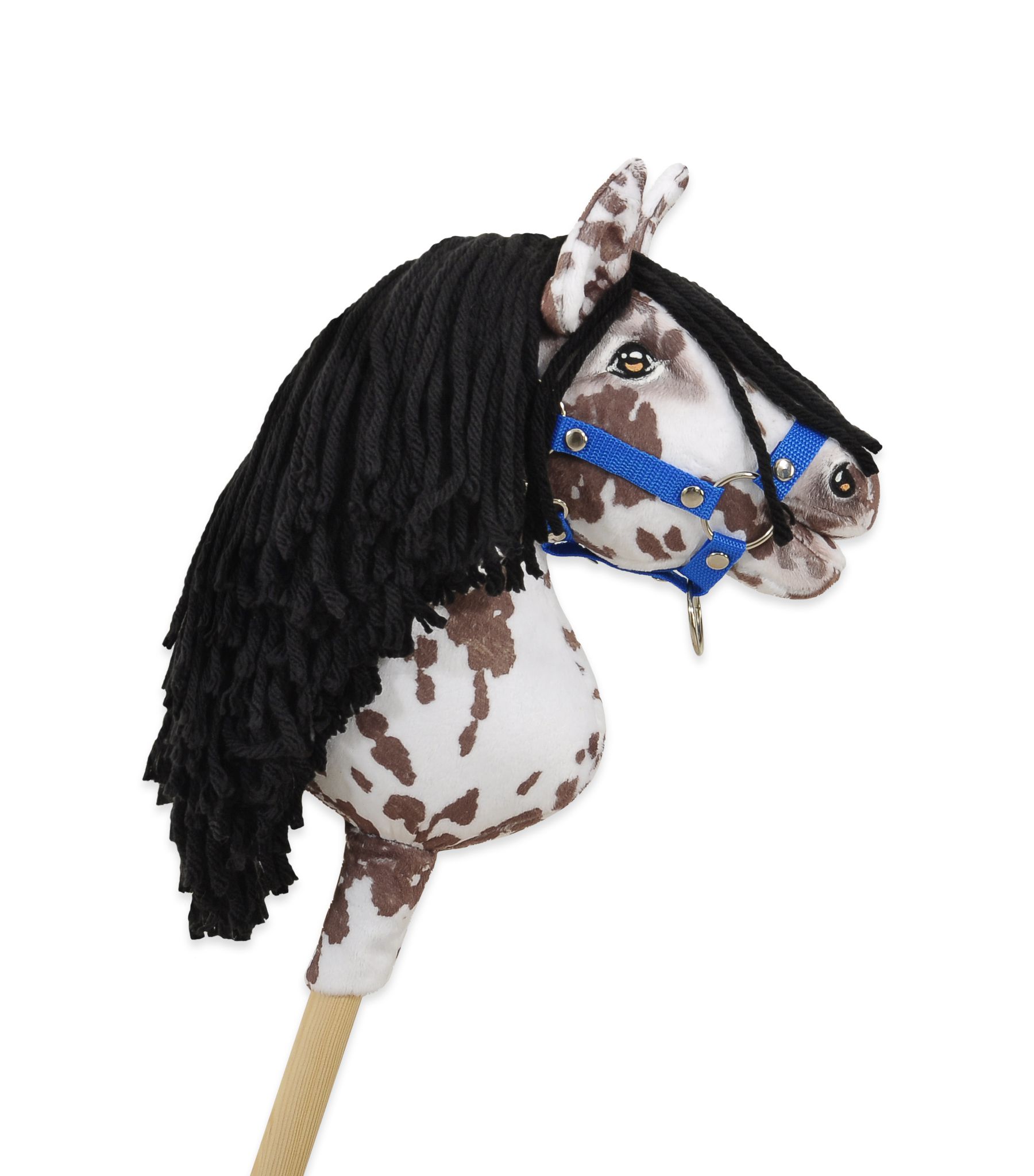 Super Hobby Horse Premium kepphobune A4 – leopard, must lakk - Pilt 2