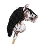 Super Hobby Horse Premium kepphobune A4 – leopard, must lakk