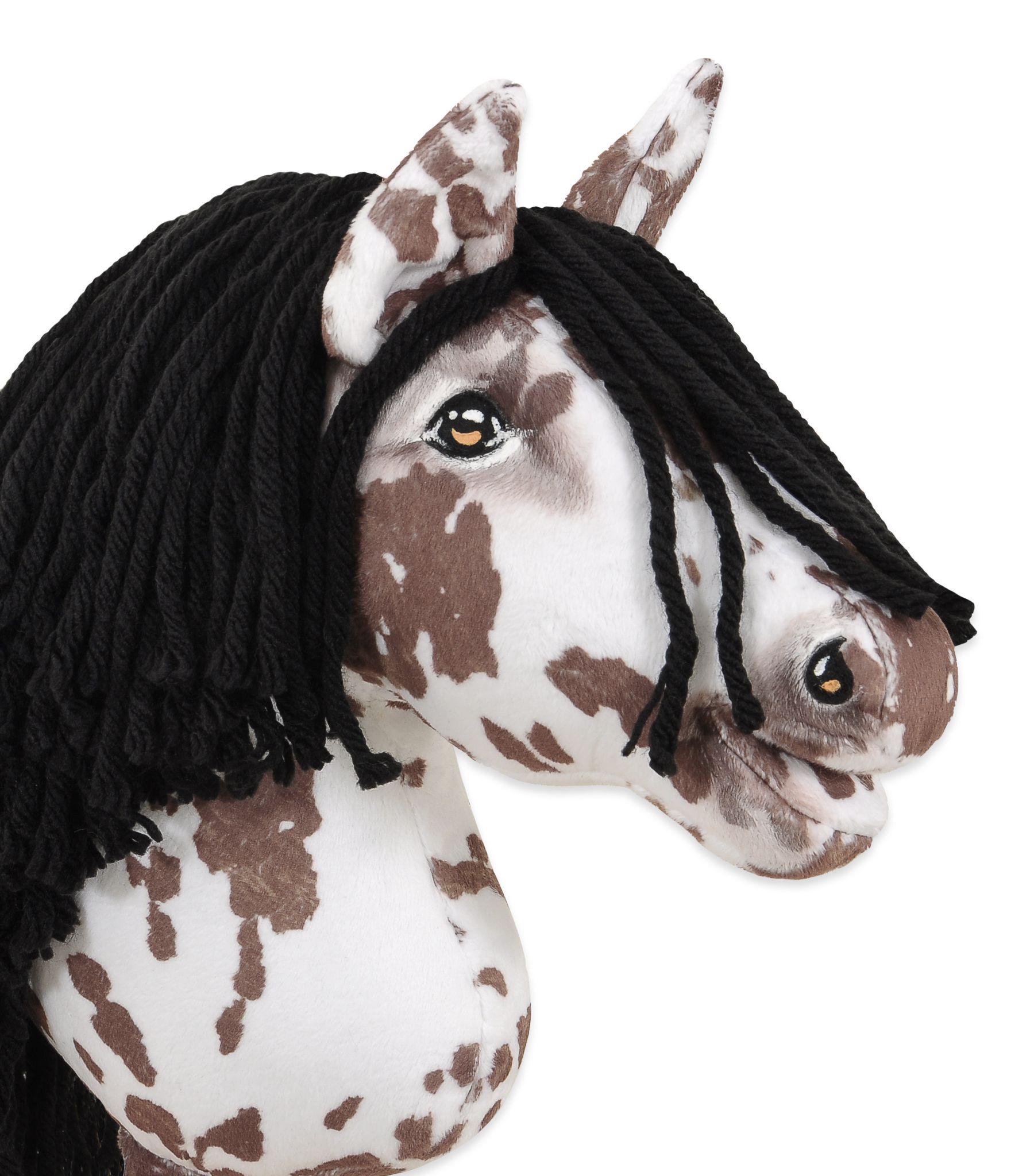 Super Hobby Horse Premium kepphobune A4 – leopard, must lakk - Pilt 4