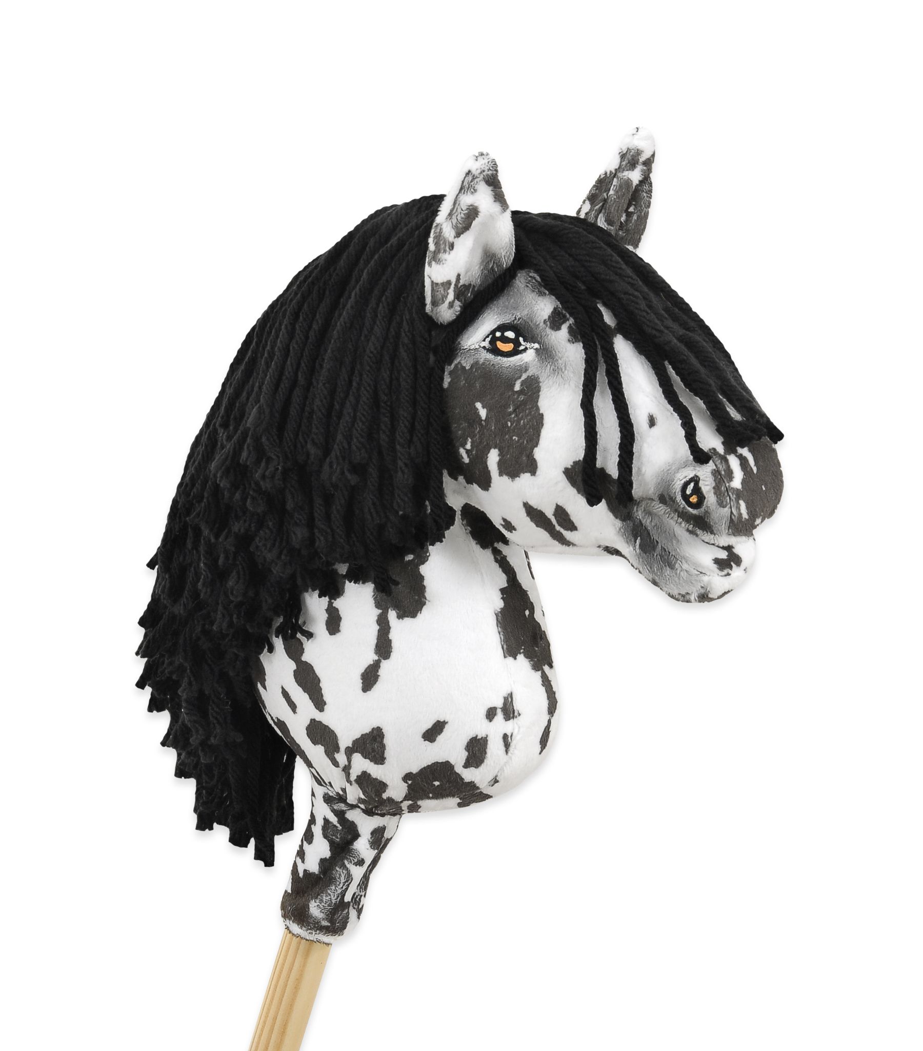 Super Hobby Horse Premium kepphobune A4 – leopard, must lakk - Pilt 2