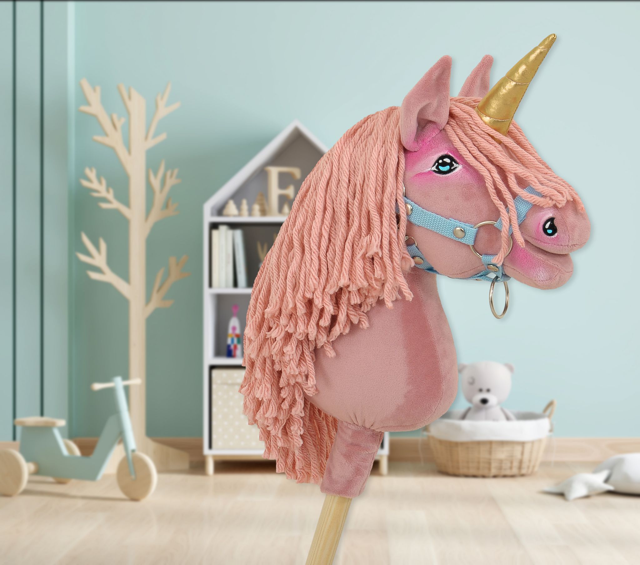 Super Hobby Horse ükssarvik A4 – pastellroosa - Pilt 6