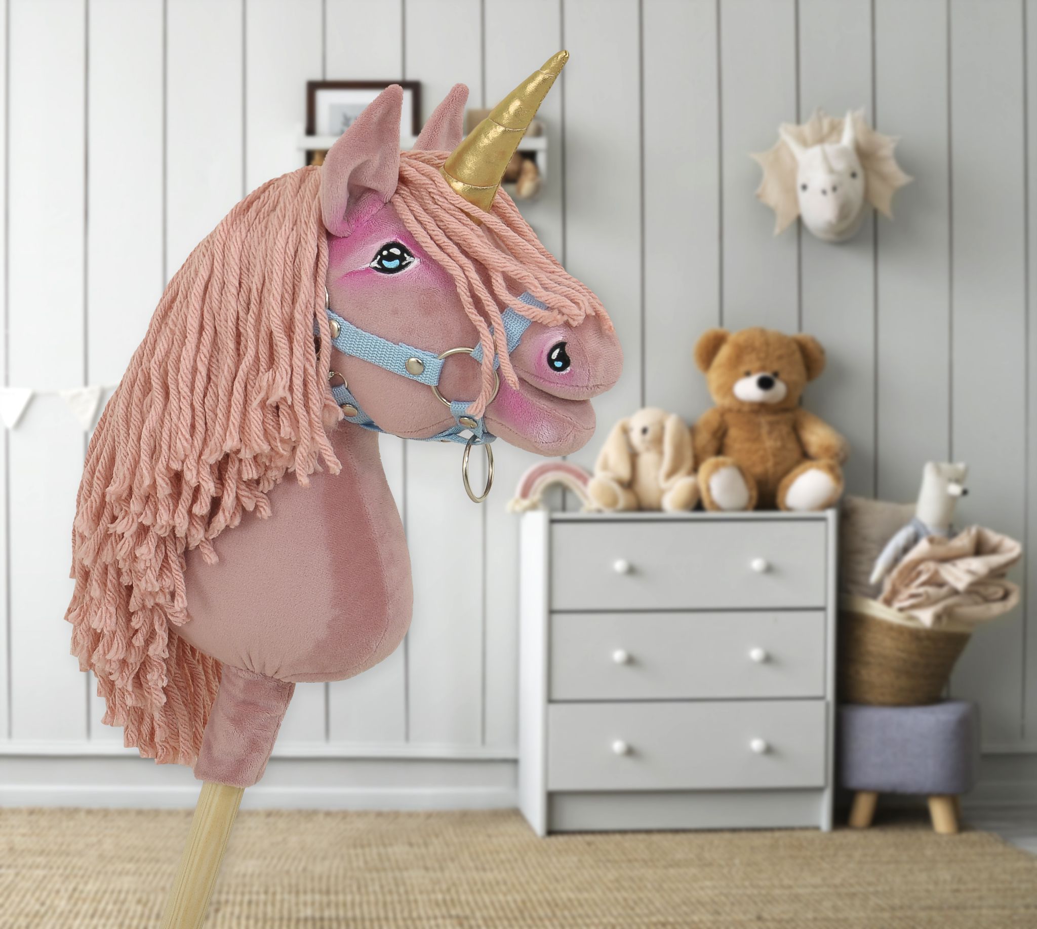 Super Hobby Horse ükssarvik A4 – pastellroosa - Pilt 7