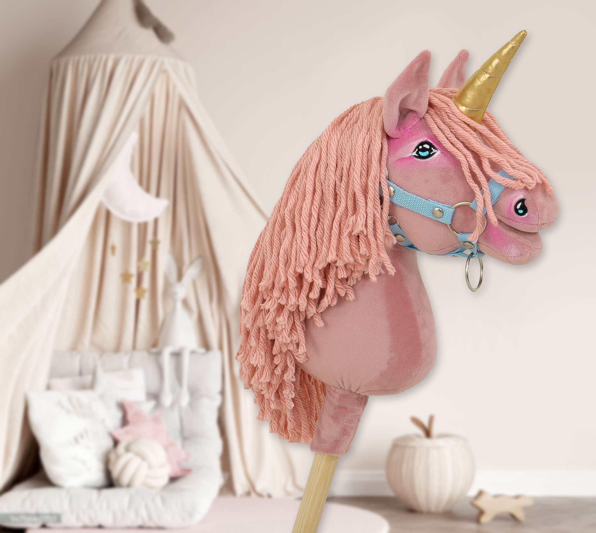 Super Hobby Horse ükssarvik A4 – pastellroosa - Pilt 8