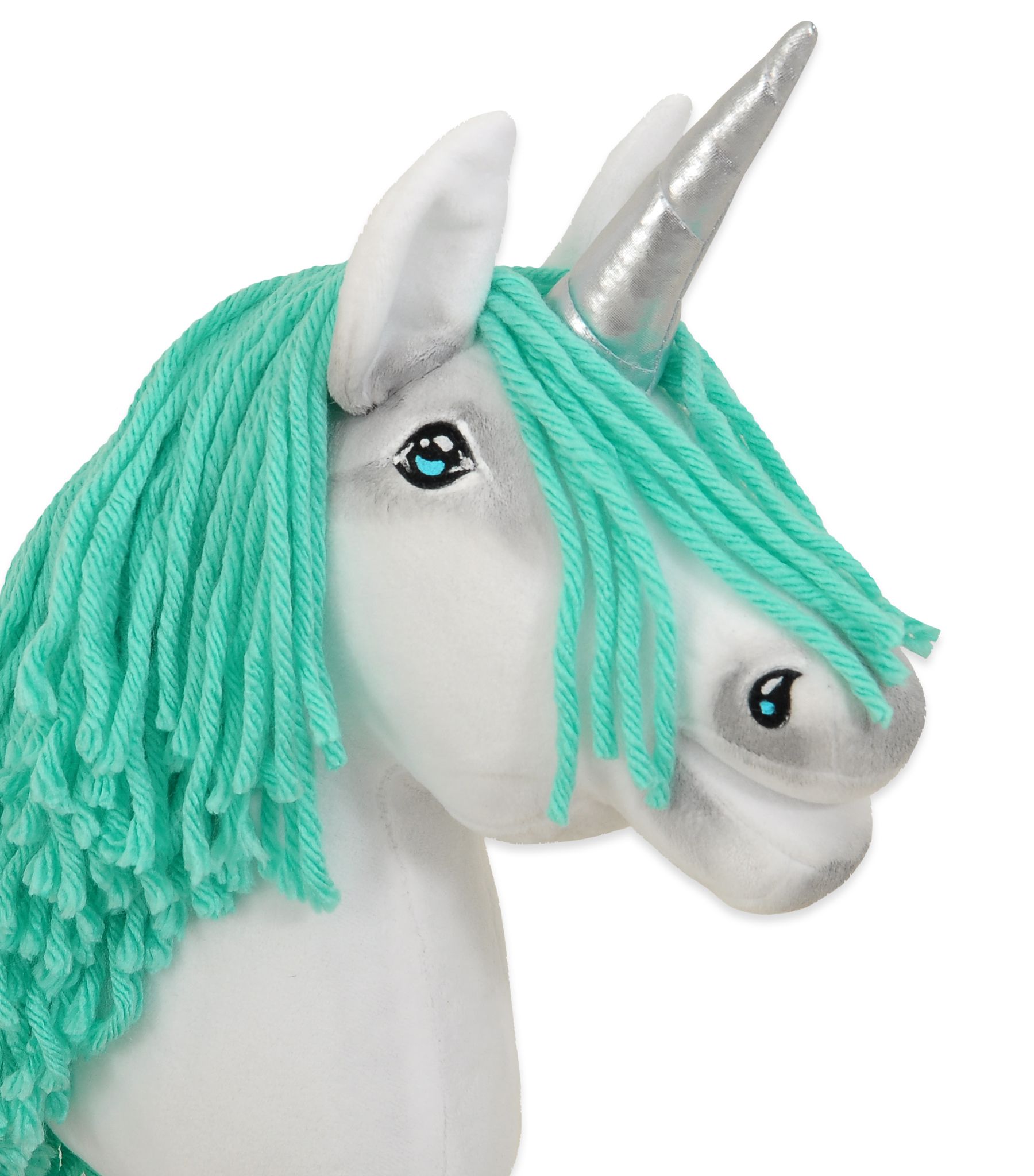 Super Hobby Horse ükssarvik A4 – valge, mündirohelise lakaga - Pilt 5