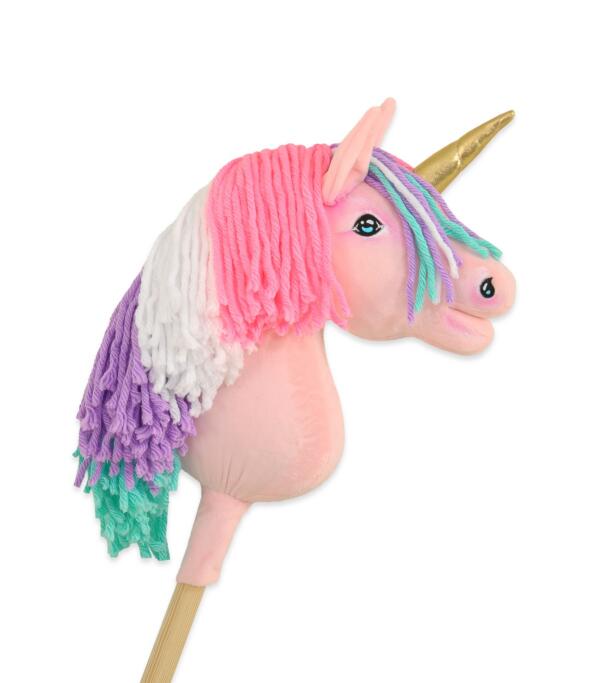 Super Hobby Horse ükssarvik A4 – roosa