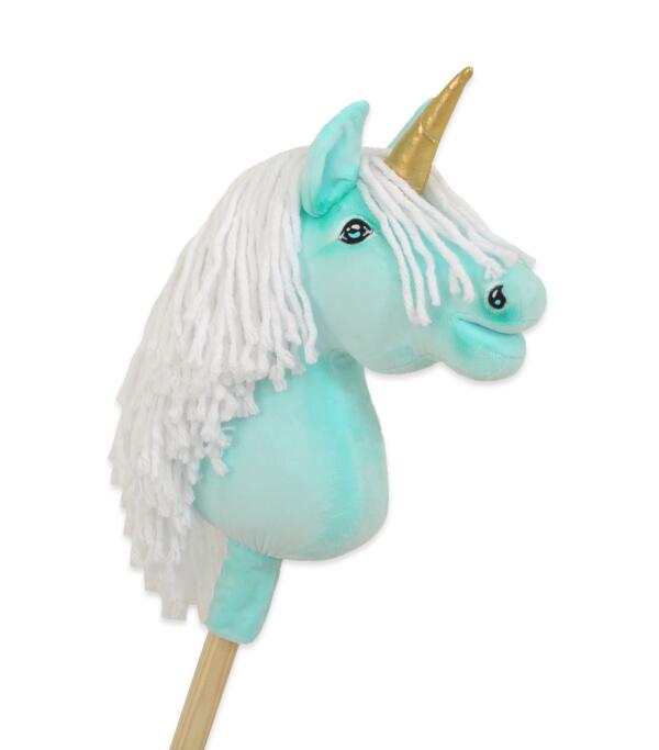 Super Hobby Horse ükssarvik-kepphobune A4 – mündiroheline