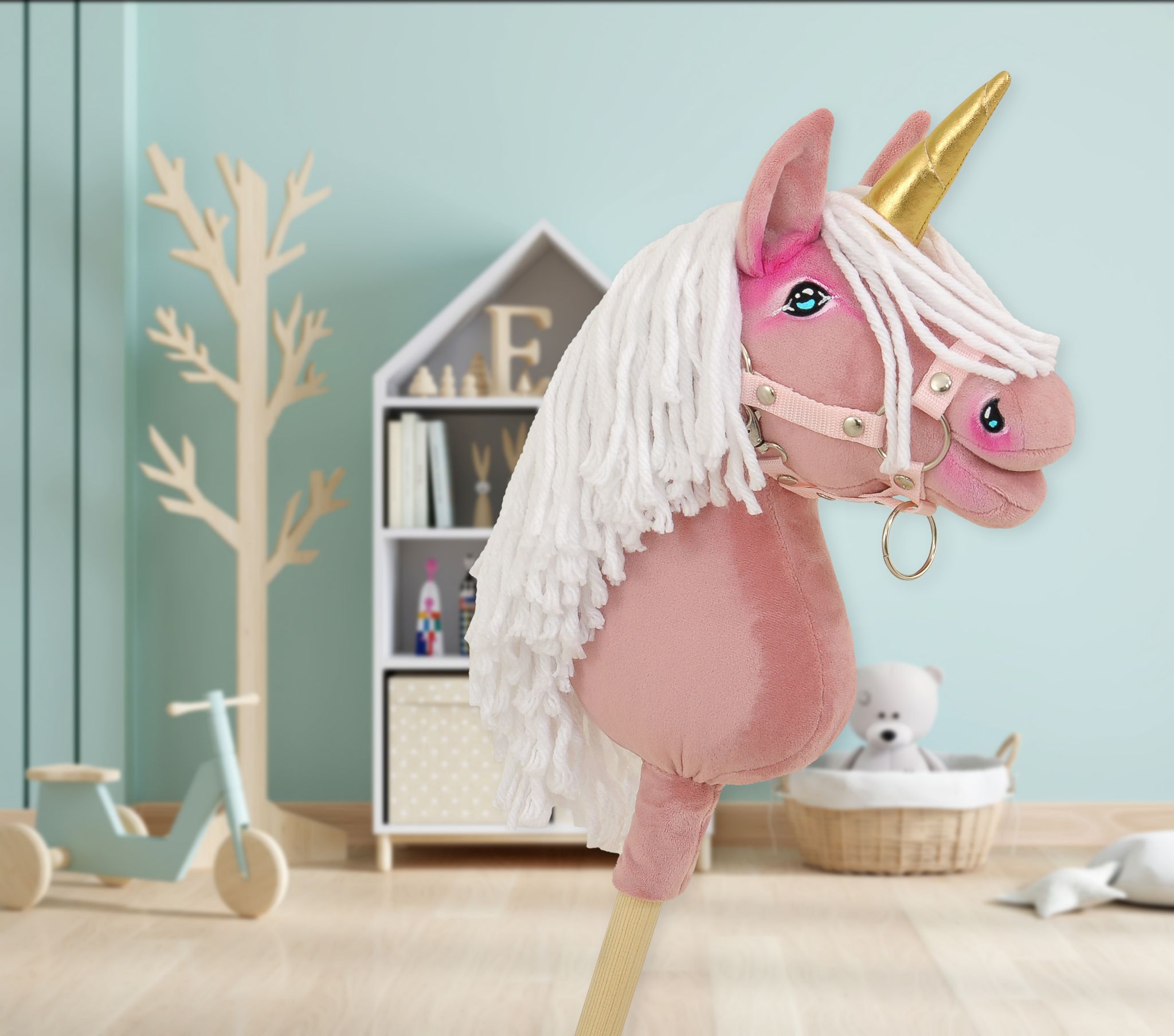 Super Hobby Horse ükssarvik A4 – pastellroosa - Pilt 6