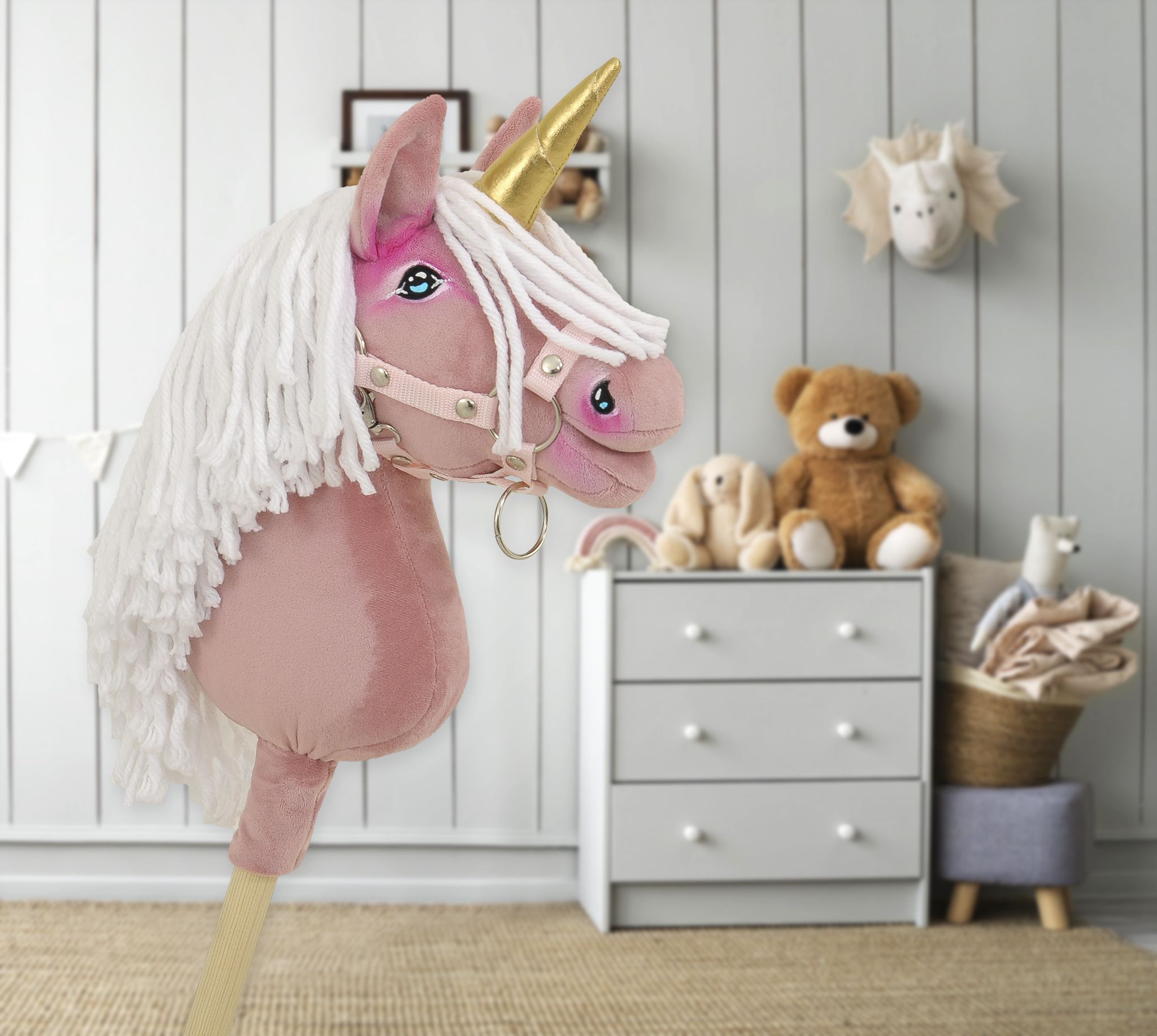Super Hobby Horse ükssarvik A4 – pastellroosa - Pilt 7