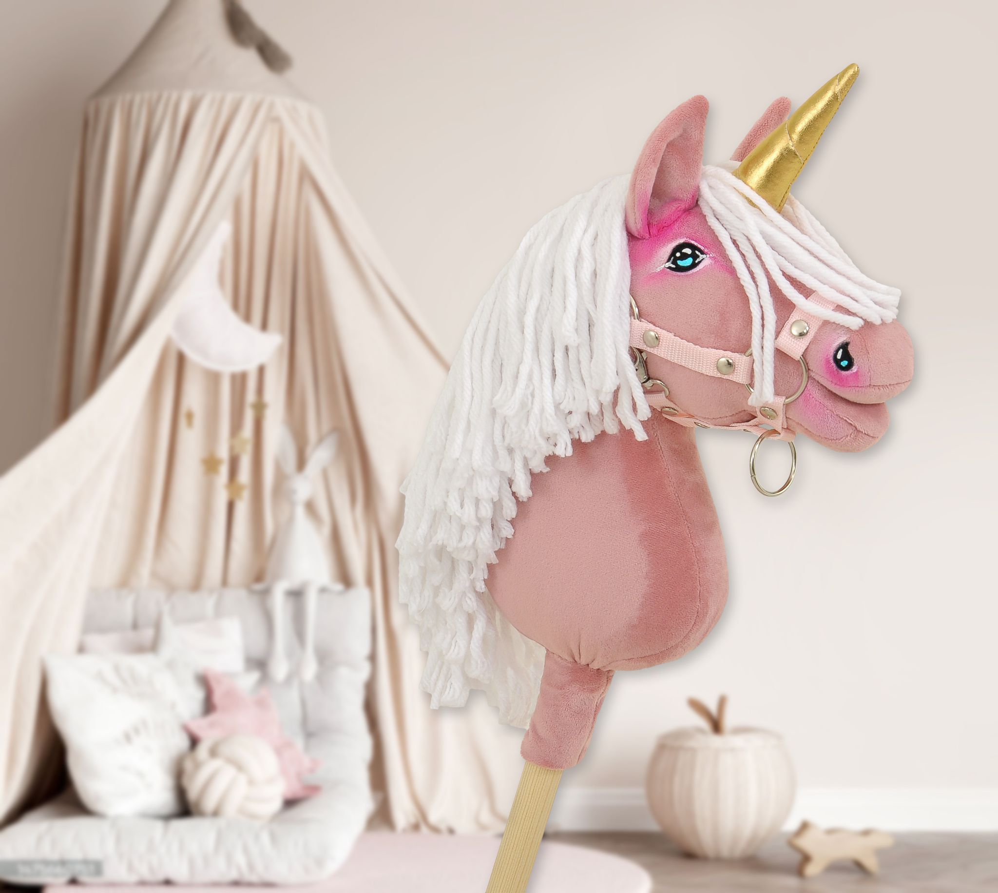 Super Hobby Horse ükssarvik A4 – pastellroosa - Pilt 8