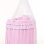 Moses-korv Little Princess baldahhiiniga