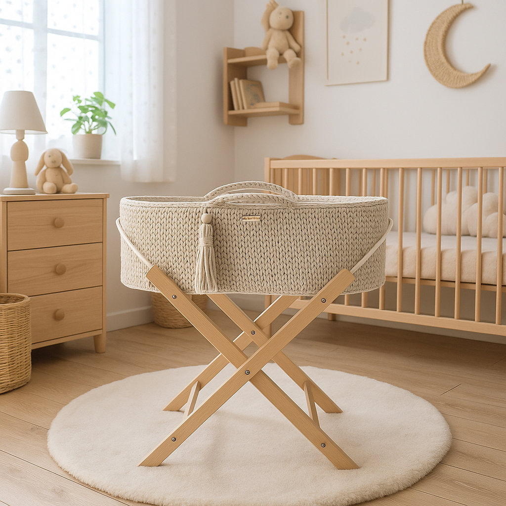BOHO puuvillane beebikorv alusega - Pilt 7