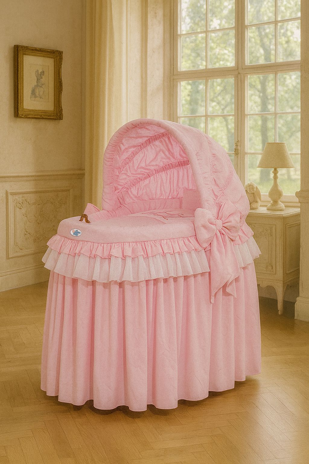 Moses-korv Little Princess kattevarjuga - Pilt 4