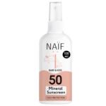 NAÏF Mineral Sunscreen päikesekaitsesprei beebidele ja lastele SPF 50, 100 ml