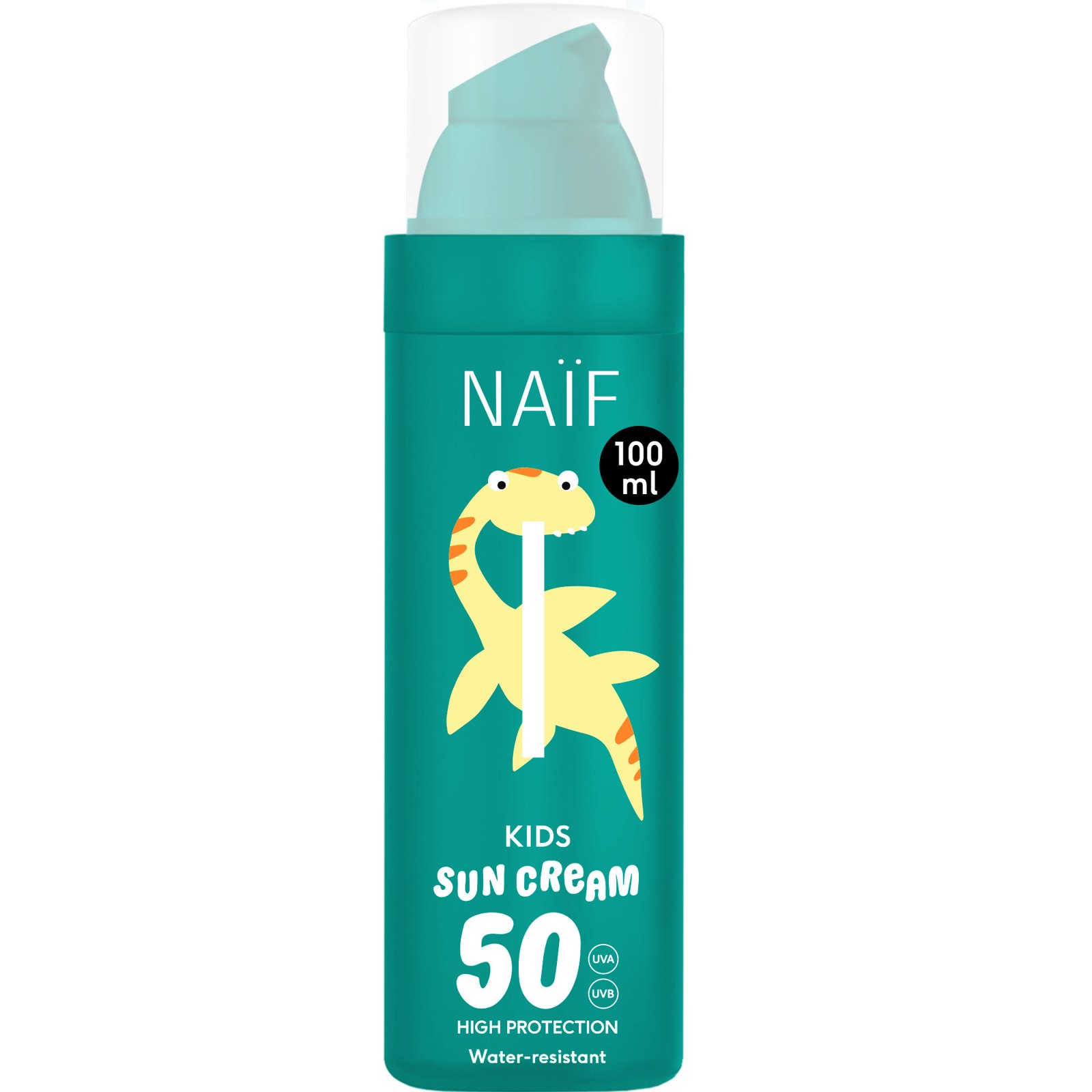 NAÏF Kids päikesekaitsekreem lastele SPF 50, 100 ml