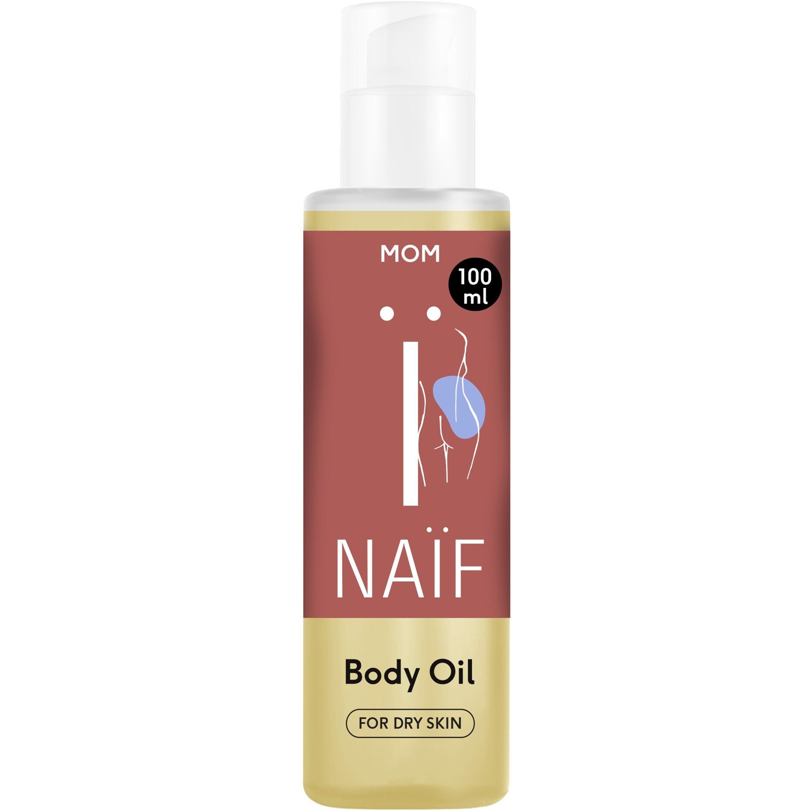 NAÏF lõõgastav kehaõli venitusarmidele 100 ml