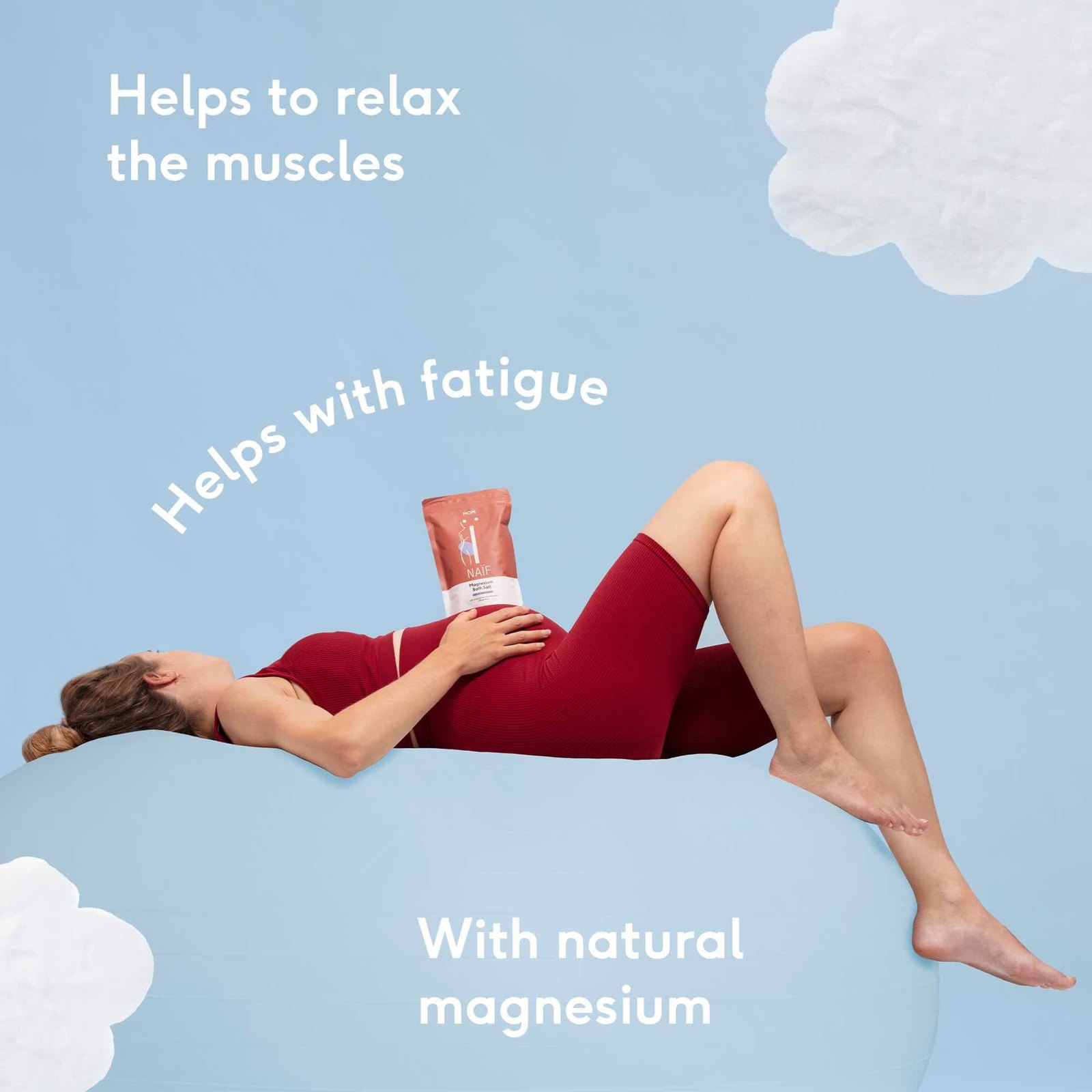 NAÏF magneesiumiga vannisool 500 g