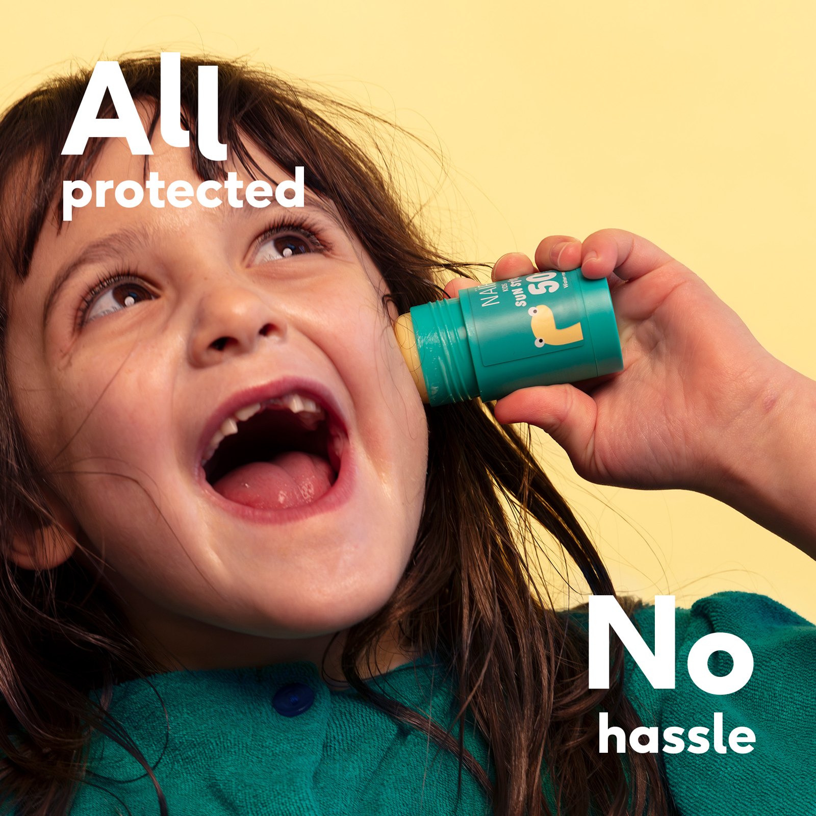 NAÏF Kids päikesekaitsepulk lastele SPF 50, 15 g