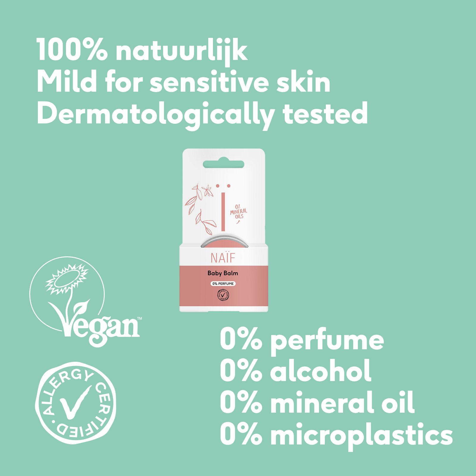 NAÏF allergiaohutu beebisalv 30 ml