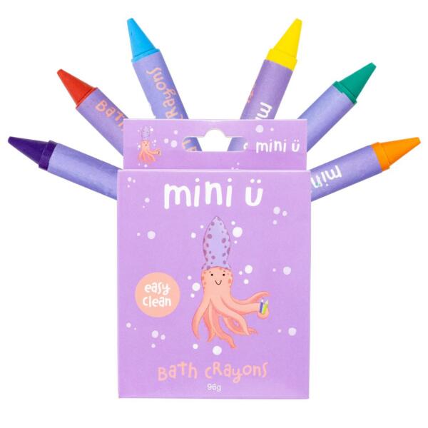 Mini-U plastikuvabad vannikriidid 96 g