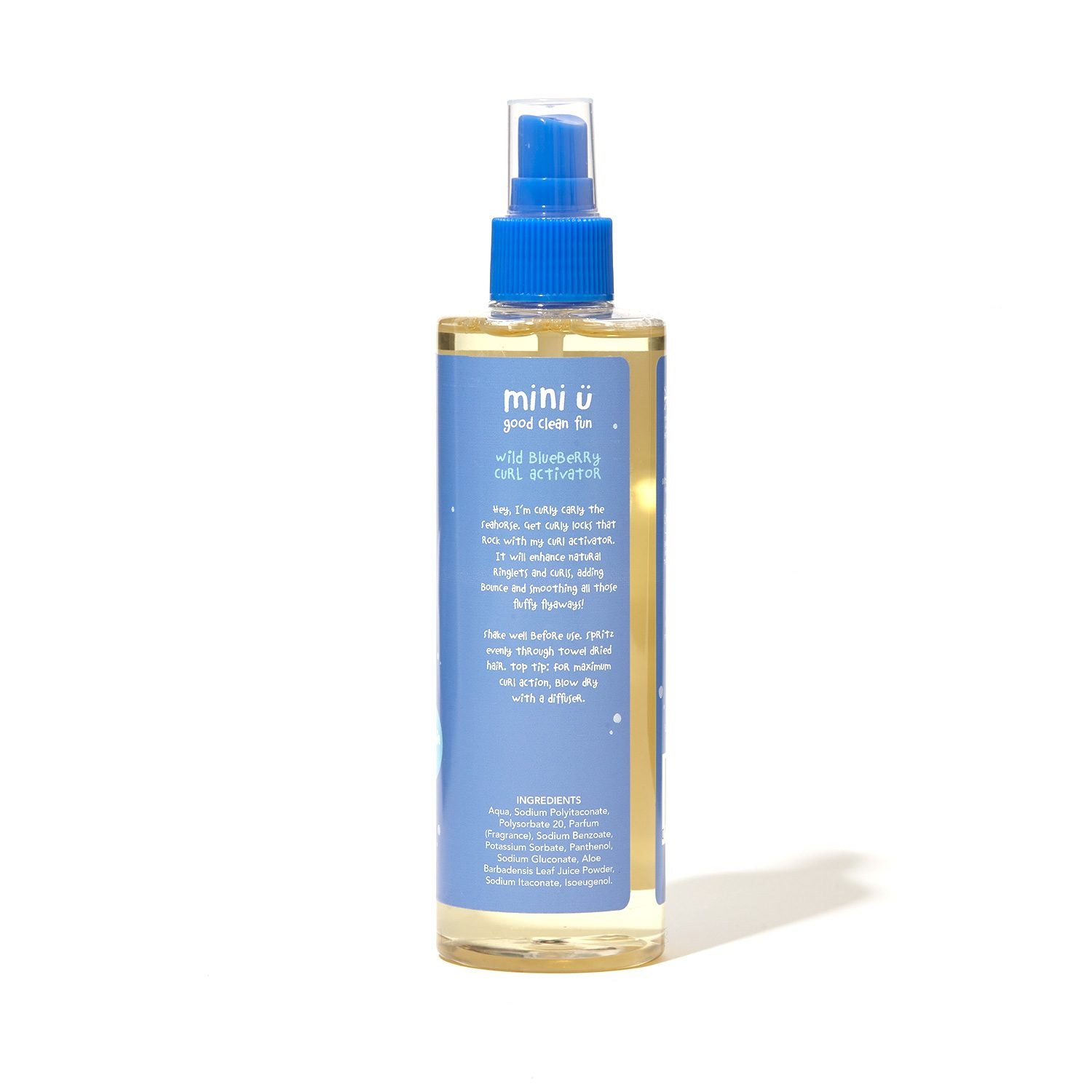 Mini-U mustikalõhnaline lokkide aktiveerija lastele 250 ml
