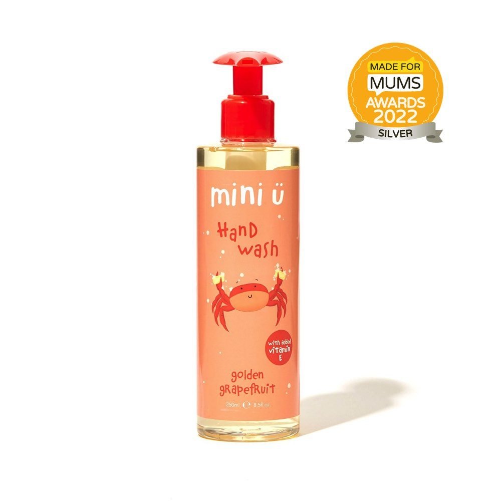 Mini-U Golden Grapefruit kätepesugeel lastele, 250 ml