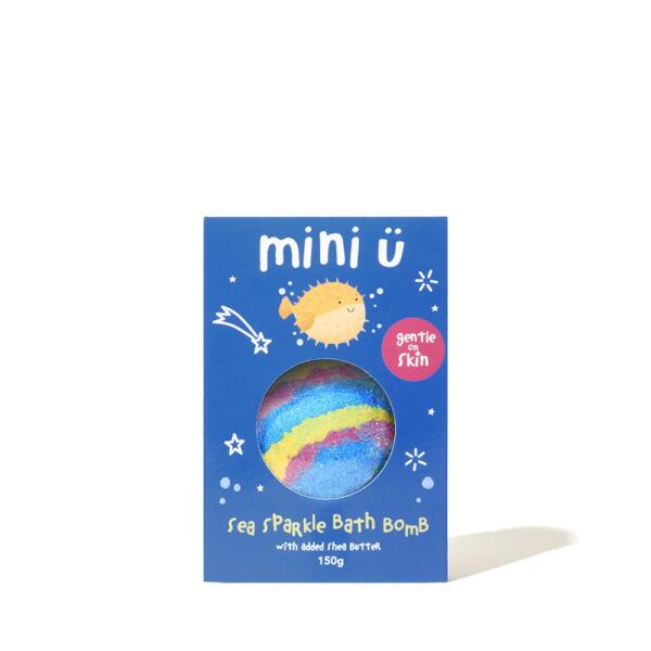 Mini-U Sea Sparkle sädelev vannipomm 150 g
