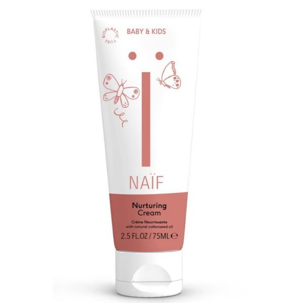 NAÏF hooldav beebikreem puuvillaseemneõliga 75 ml