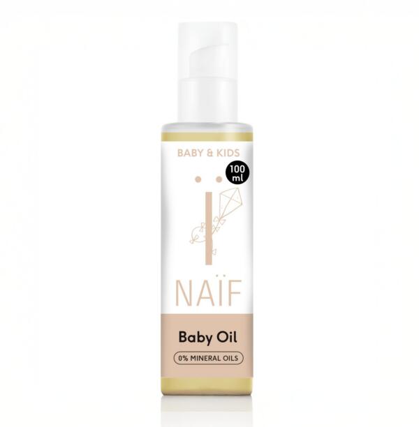 NAÏF rahustav beebiõli kummeli ja päevalilleseemneõliga 100 ml