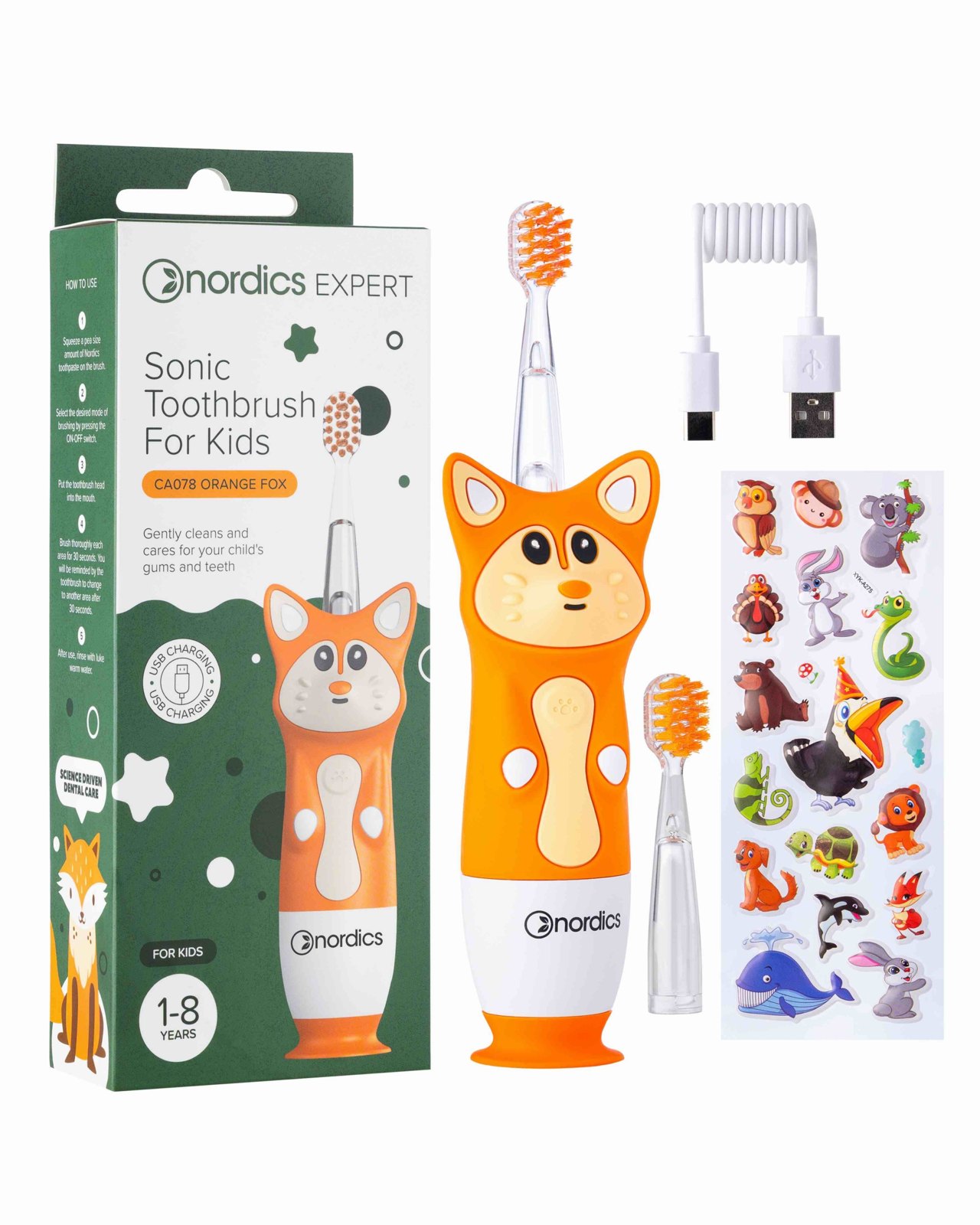 Nordics Kids Sonic elektriline hambahari lastele