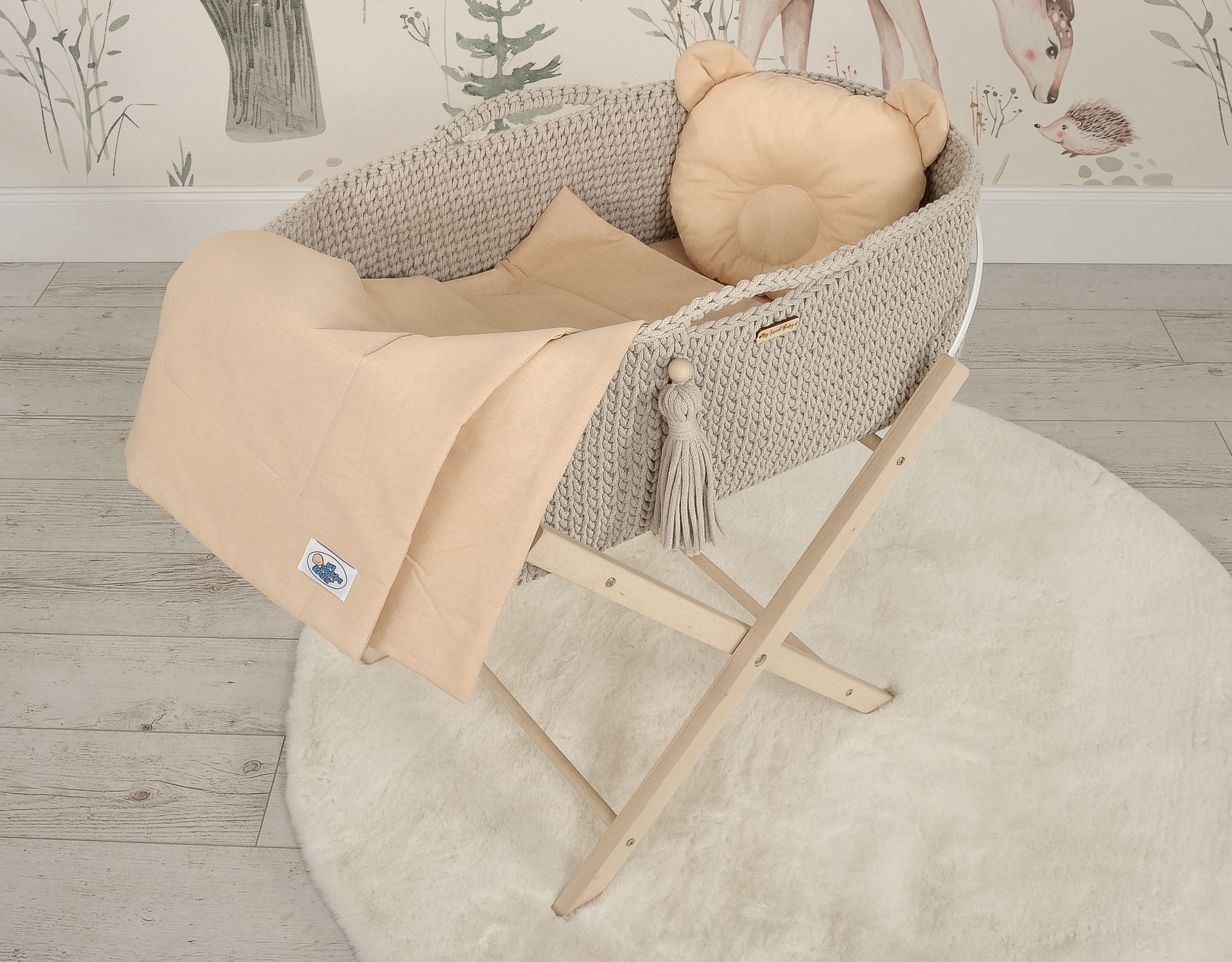 Beebiteki ja karukujulise padja komplekt - Pilt 2