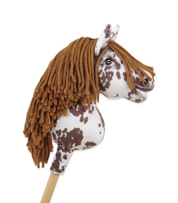 Super Hobby Horse Premium kepphobune A4 – leopard, pruun lakk